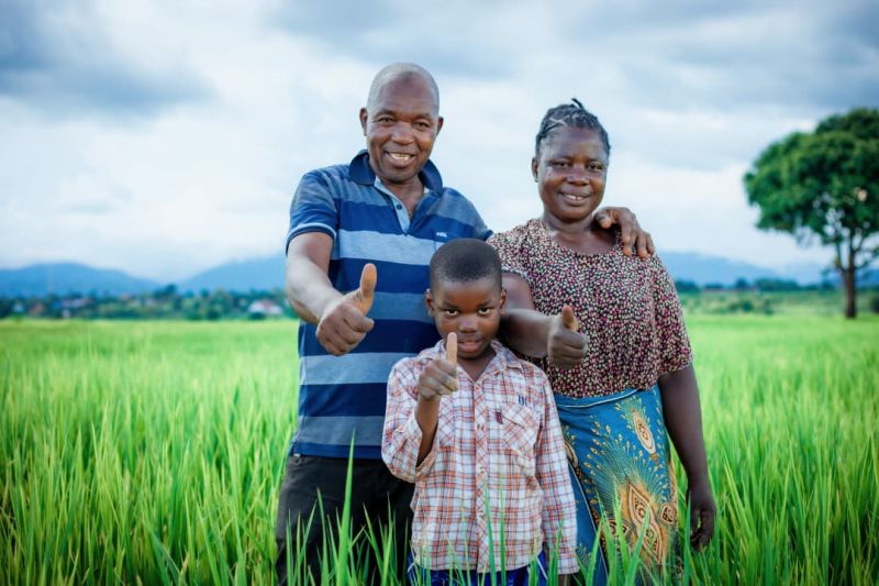 This is not just a picture. This is not AI. This is a real family in Morogoro, Ifakara. A real life.